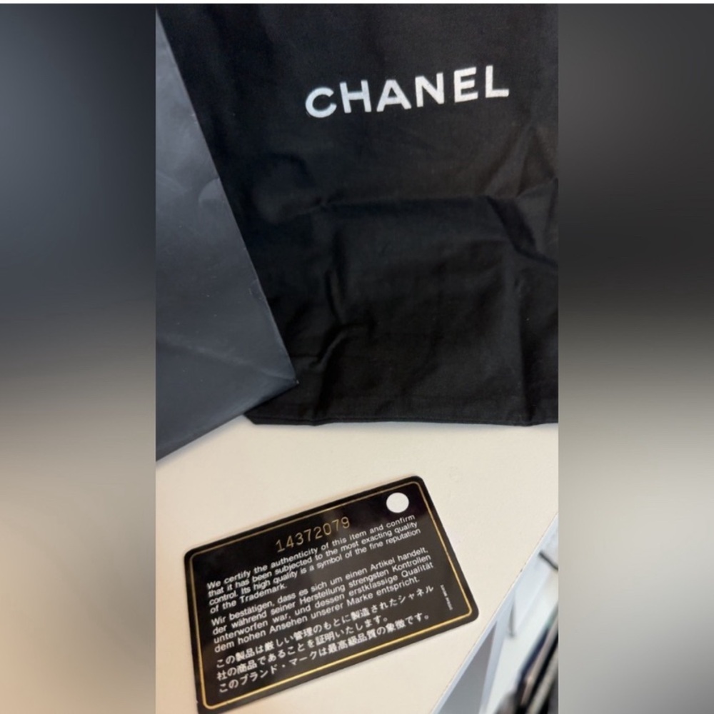 Chanel Cambon Wallet Black Quilted Leather, With dust bag and gift bag - Picture 5 of 16